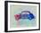 VW Beetle Watercolor 1-NaxArt-Framed Art Print