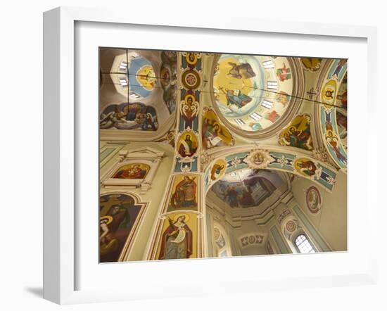 Vydubychi Monastery, Kiev, Ukraine, Europe-Graham Lawrence-Framed Photographic Print