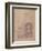 W.26R Design for the Medici Chapel in the Church of San Lorenzo, Florence (Charcoal)-Michelangelo Buonarroti-Framed Giclee Print