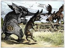 Bull Moose Campaign, 1912-W.A. Carson-Framed Giclee Print
