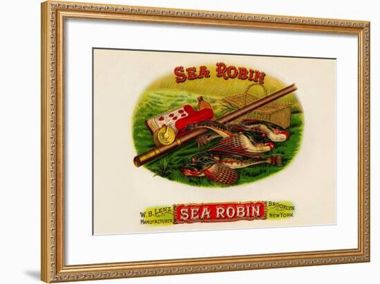 W.B. Lenz Sea Robin-null-Framed Art Print