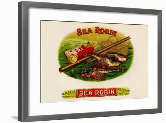 W.B. Lenz Sea Robin-null-Framed Art Print