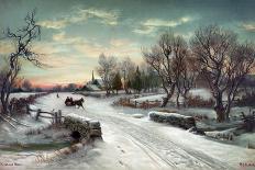 Christmas Morn, C1885-W.C. Bauer-Mounted Giclee Print