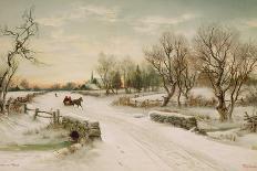 Christmas Morn, C1885-W.C. Bauer-Mounted Giclee Print