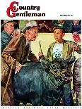 "Father and Time," Country Gentleman Cover, March 1, 1946-W.C. Griffith-Framed Giclee Print