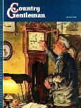 "Father and Time," Country Gentleman Cover, March 1, 1946-W.C. Griffith-Framed Giclee Print