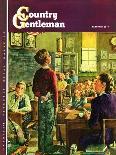 "Summer on the Farmhouse Porch," Country Gentleman Cover, August 1, 1947-W.C. Griffith-Giclee Print