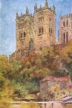 Durham, Cathedral 1909-W Collins-Art Print