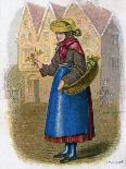 Italian Woman Collecting Water, 1809-W Dickes-Giclee Print