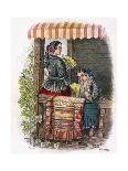 Italian Woman Collecting Water, 1809-W Dickes-Giclee Print