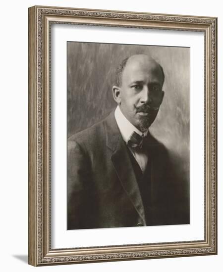 W.E.B. Du Bois, Intellectual Leader of the Early 20th Century African American Rights Movement-null-Framed Photo