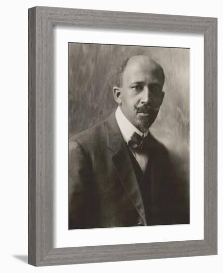 W.E.B. Du Bois, Intellectual Leader of the Early 20th Century African American Rights Movement-null-Framed Photo