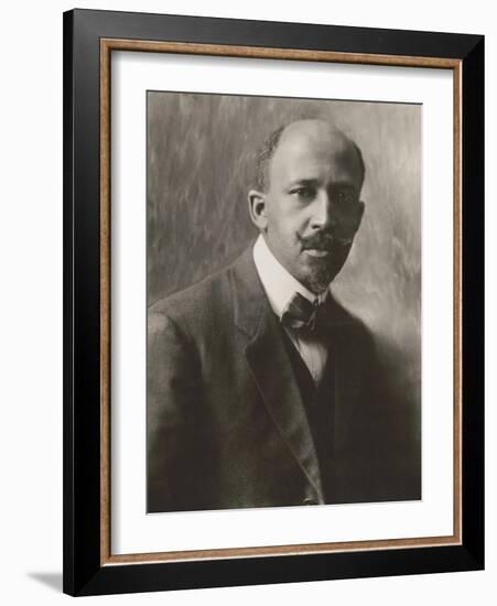 W.E.B. Du Bois, Intellectual Leader of the Early 20th Century African American Rights Movement-null-Framed Photo