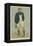 W E Crum, President of the Oxford University Boat Club-Sir Leslie Ward-Framed Premier Image Canvas