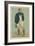 W E Crum, President of the Oxford University Boat Club-Sir Leslie Ward-Framed Giclee Print