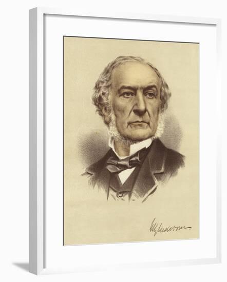 W E Gladstone-null-Framed Giclee Print