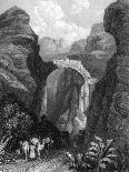 Jordan, Petra, Edom 1835-W Finden-Framed Premium Giclee Print