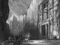 Jordan, Petra, Edom 1835-W Finden-Art Print