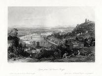 The Ruins of Djerash, the Ancient Gergesa, Syria, 1841-W Floyd-Giclee Print