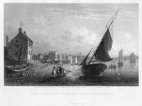 The Ancient 'Wishing-Gate, Liverpool, 1833-W Floyd-Giclee Print