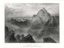 Mount Sinai: Jebel Musa as Seen from Jebel Katharina, 1887-W Forrest-Giclee Print