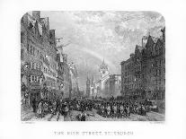 The High Street, Edinburgh, 1870-W Forrest-Giclee Print