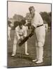 W.G. Grace Batting at Gravesend, 1913-null-Mounted Photographic Print