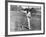 W.G. Grace Bowling at the Crystal Palace Cricket Ground-null-Framed Photographic Print