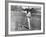 W.G. Grace Bowling at the Crystal Palace Cricket Ground-null-Framed Photographic Print