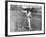 W.G. Grace Bowling at the Crystal Palace Cricket Ground-null-Framed Photographic Print