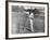 W.G. Grace Bowling at the Crystal Palace Cricket Ground-null-Framed Photographic Print