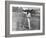 W.G. Grace Bowling at the Crystal Palace Cricket Ground-null-Framed Photographic Print