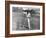 W.G. Grace Bowling at the Crystal Palace Cricket Ground-null-Framed Photographic Print