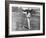 W.G. Grace Bowling at the Crystal Palace Cricket Ground-null-Framed Photographic Print