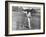 W.G. Grace Bowling at the Crystal Palace Cricket Ground-null-Framed Photographic Print