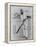 W G Grace Ready to Receive the Ball-null-Framed Premier Image Canvas