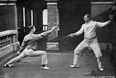 The Fencing Masters of the 1st Life Guards, 1896-W Gregory-Giclee Print