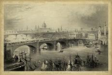 General View of London-W.H. Bartlett-Art Print