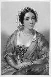 Philippa of Hainault Queen of Edward III of England-W.h. Egleton-Art Print