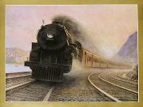 Pass in the Night, the Twentieth Century Limited of the New York Central Lines Poster-W.H. Foster-Laminated Giclee Print