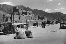 Taos Pueblo-W.H. Shaffer-Mounted Photographic Print