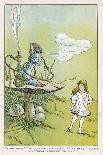 Alice Walks Away from the Caterpillar-W.h. Walker-Photographic Print
