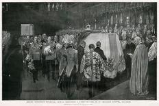 Queen Victoria's Funeral at St George's Chapel, Windsor-W. Hatherell-Art Print