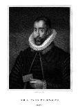 Sir Francis Walsingham, Spymaster of Queen Elizabeth I-W Holl-Giclee Print