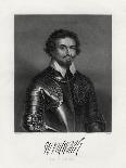 Sir Francis Walsingham, Spymaster of Queen Elizabeth I-W Holl-Giclee Print