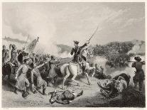 The Battle of Citate, During the Crimean War, 1854-W Hulland-Framed Giclee Print