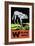 W is for Wolf-Charles Buckles Falls-Framed Art Print