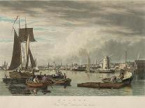 Boston, from the Ship House-W.J. Bennett-Premium Giclee Print