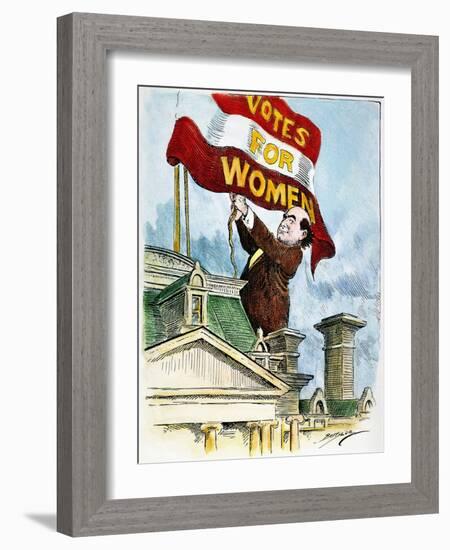 W.J. Bryan Cartoon, C1915-Clifford K. Berryman-Framed Giclee Print