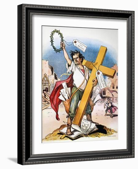 W.J. Bryan: Cross Of Gold-Grant Hamilton-Framed Giclee Print